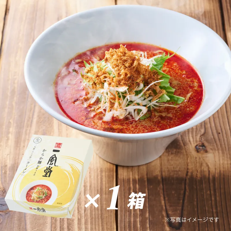 一風堂からか1食箱