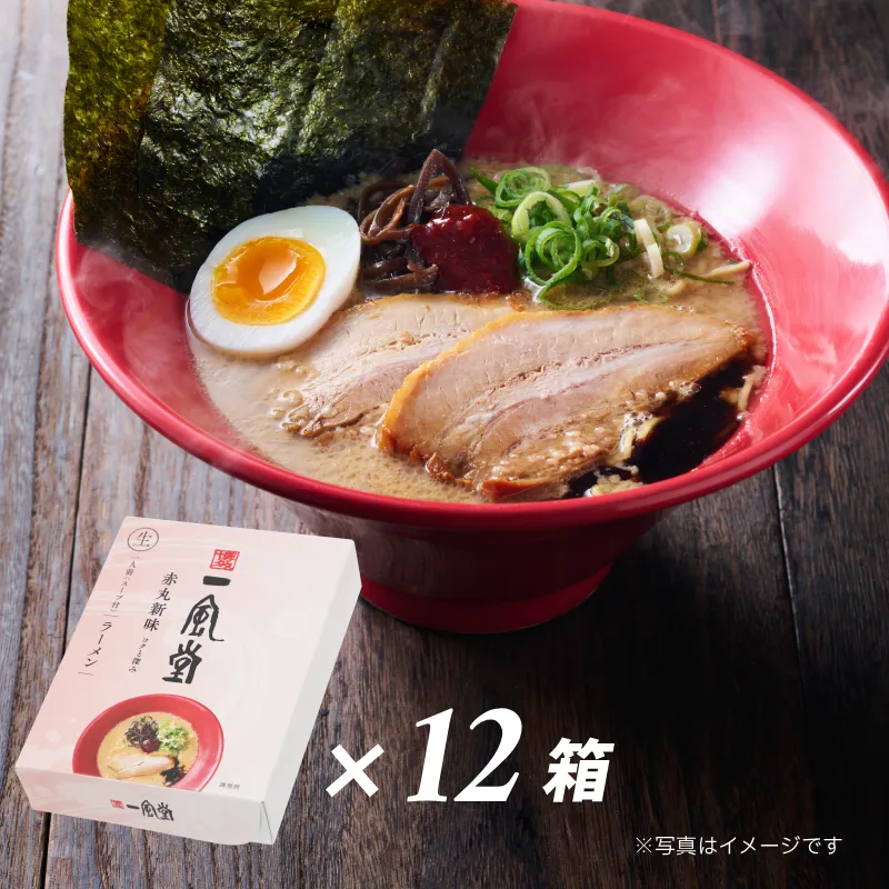 一風堂赤丸12食セット