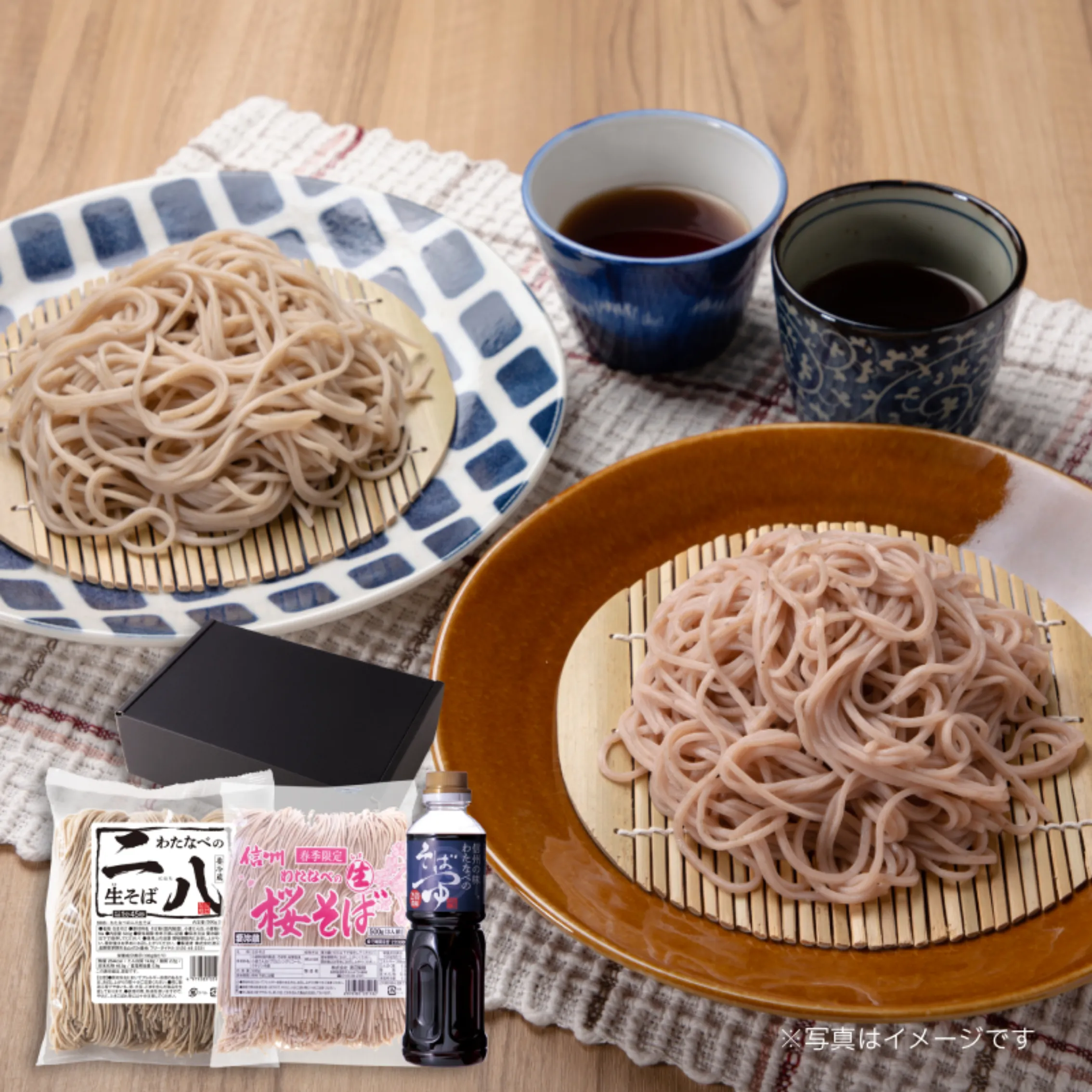 桜・二八生そばセット【6人前】
