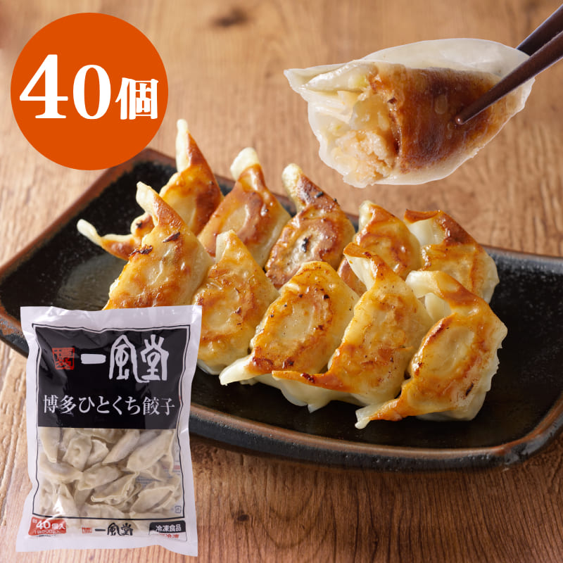 【冷凍】一風堂博多ひとくち餃子500g