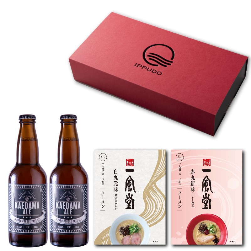 一風堂紅白ビールギフト
