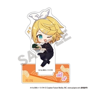 【一風堂×初音ミク】ミニアクリルスタンド(鏡音リン)