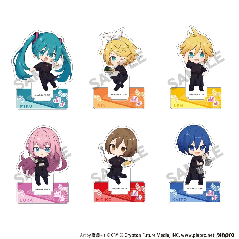 【一風堂×初音ミク】ミニアクスタコンプリートセット